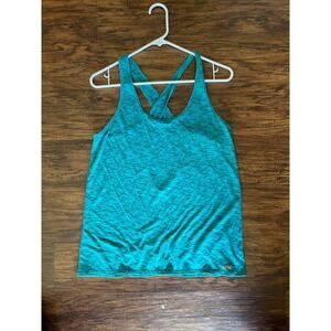 Womens medium athletic racer back tank